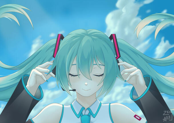 Miku Headphone Miku Headphone
